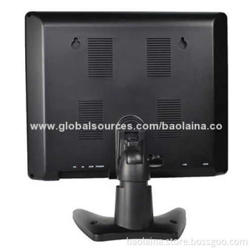 High-performance 12.1-inch PC Monitor with HDMI and VGA Input, Sized 30.9x25.4x4.9cm